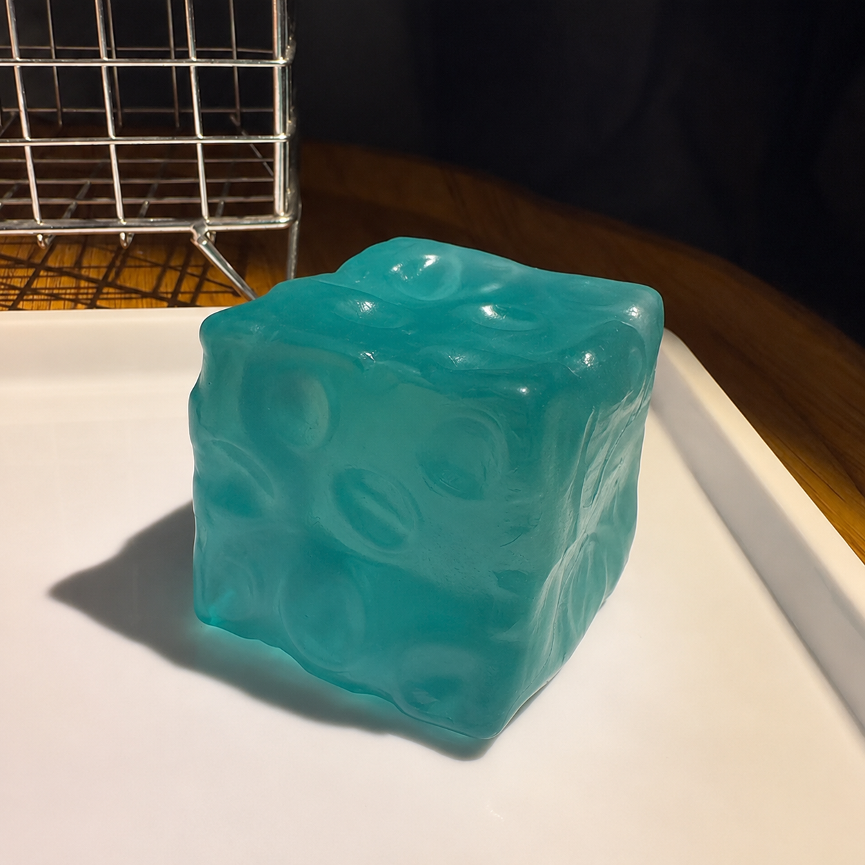 Transparent Coconut Oil Cheese