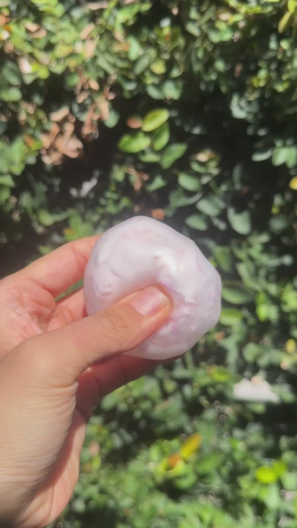 Crunchy Pink Ball Squishy